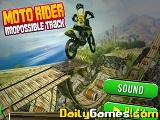 Moto rider impossible track